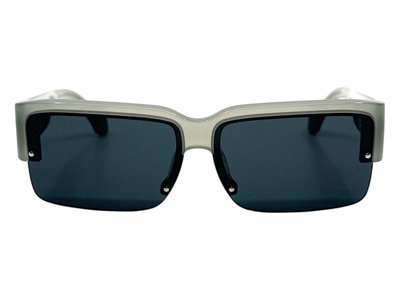 Palm Angels Drain Sunglasses Grey Dark Grey (PERI053S24PLA0010907)