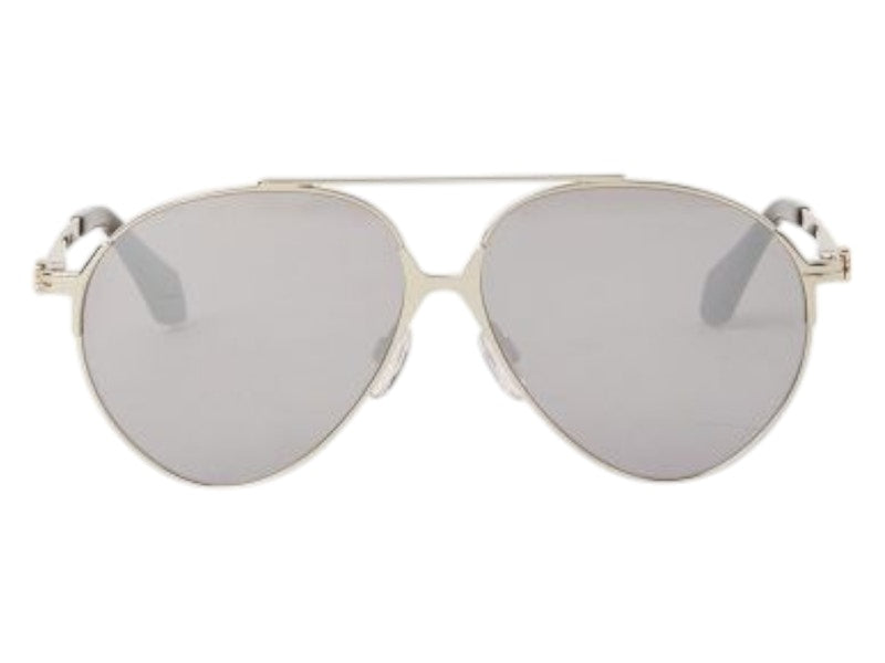 Palm Angels Elkton Sunglasses Silver (PERI060S24MET0017272)