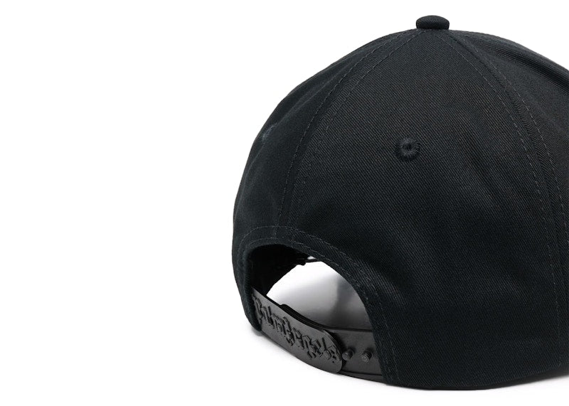 Palm Angels Embroidered Logo Snapback Cap Black/White