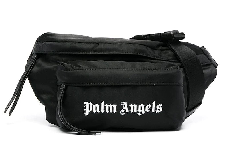 Palm Angels Essential Logo Belt Bag Black