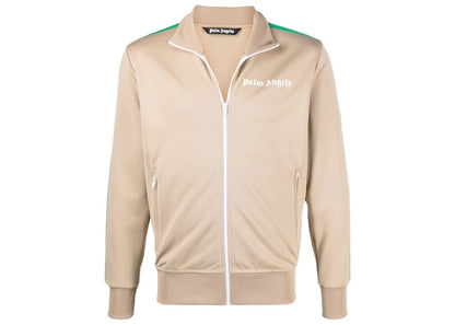 Palm Angels Exodus Classic Track Jacket Nougat/White