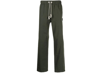 Palm Angels Exodus Side Stripe Track Pants Military Green