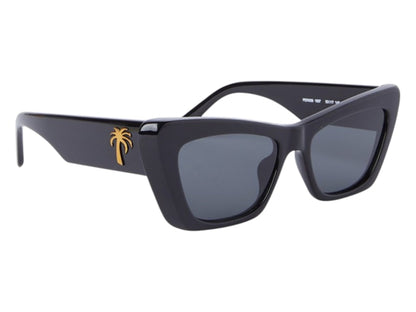 Palm Angels Fairfield Sunglasses Black Dark Grey (PERI058S24PLA0011007)