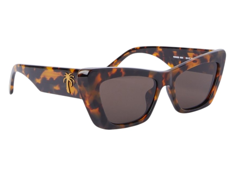 Palm Angels Fairfield Sunglasses Havana Brown (PERI058S24PLA0016064)