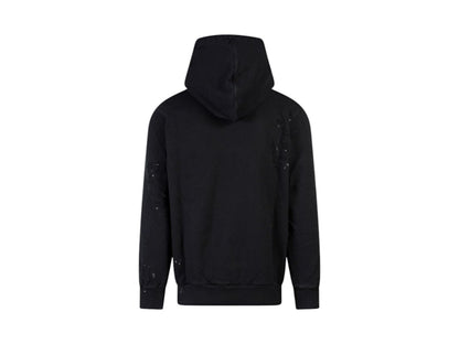 Palm Angels GD Glittered Logo Hoodie Black