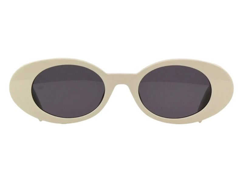 Palm Angels Gilroy Sunglasses White Dark Grey (PERI051S24PLA0010107)