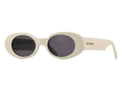 Palm Angels Gilroy Sunglasses White Dark Grey (PERI051S24PLA0010107)