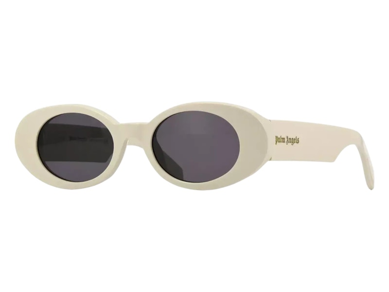 Palm Angels Gilroy Sunglasses White Dark Grey (PERI051S24PLA0010107)