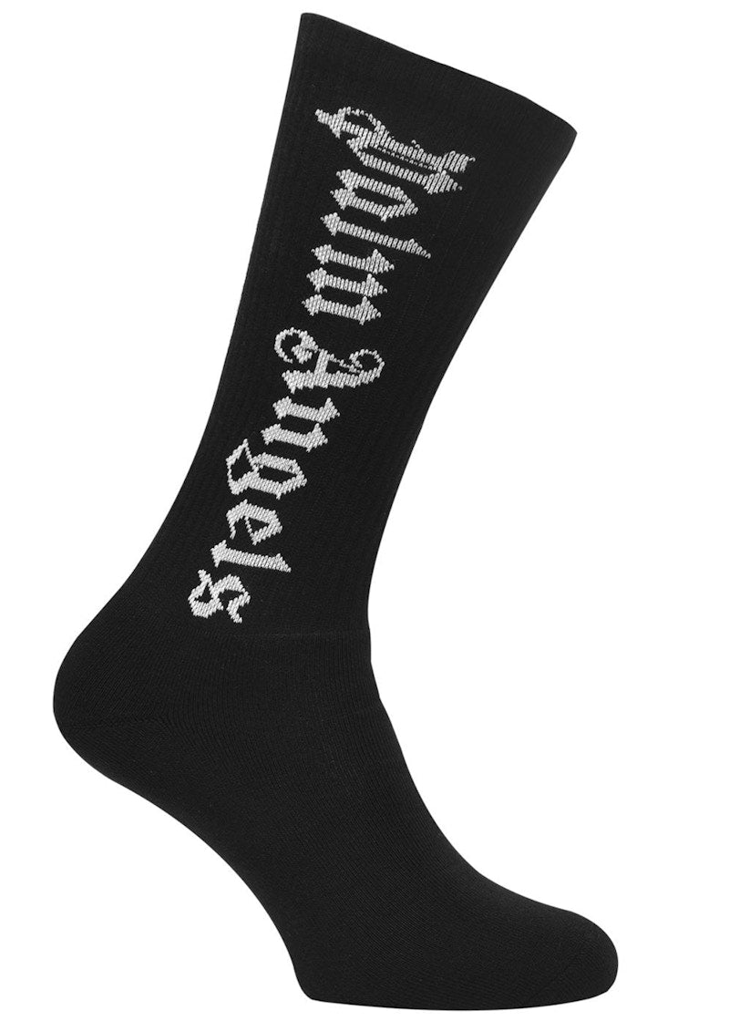 Palm Angels Gothic Socks Black