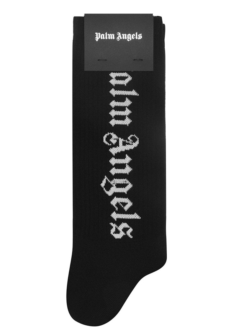Palm Angels Gothic Socks Black