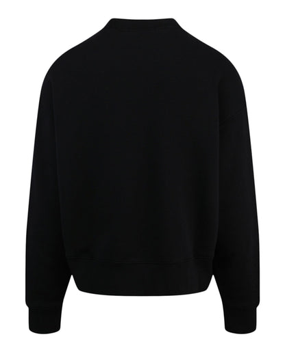 Palm Angels Graphic Crewneck Sweatshirt Black
