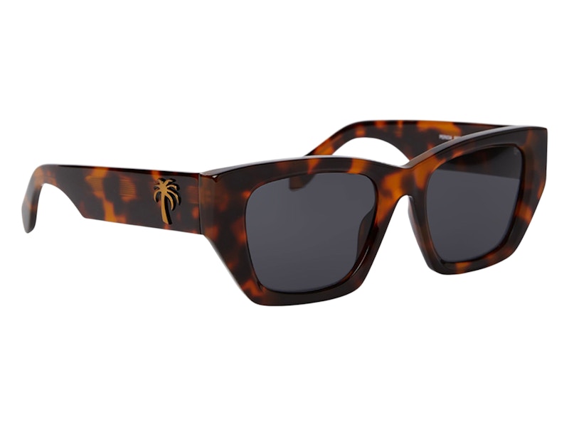 Palm Angels Hinkley Sunglasses Havana Dark (PERI034F23PLA0016007)