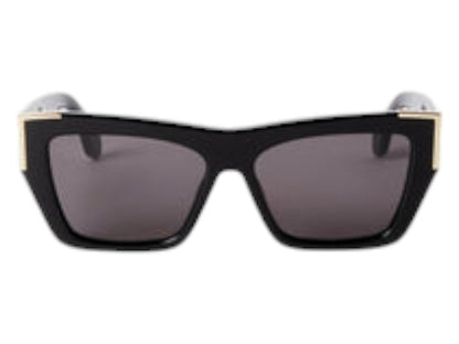 Palm Angels Hollywood Sunglasses Black Dark Grey Hollywood (PERI099F24PLA0011007)