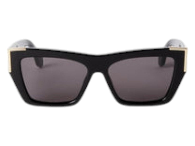 Palm Angels Hollywood Sunglasses Black Dark Grey Hollywood (PERI099F24PLA0011007)