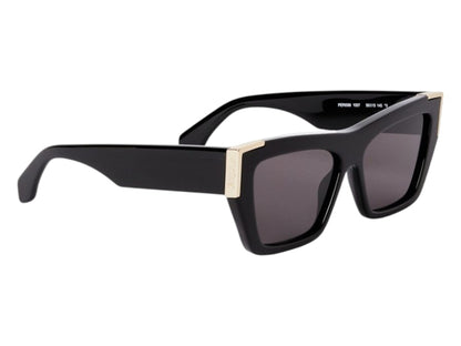 Palm Angels Hollywood Sunglasses Black Dark Grey Hollywood (PERI099F24PLA0011007)