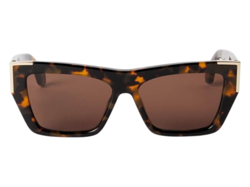 Palm Angels Hollywood Sunglasses Havana Brown Hollywood Havana (PERI099F24PLA0016064)