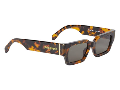 Palm Angels Hyde Sunglasses Havana Green Hyde Havana (PERI086F24PLA0016055)