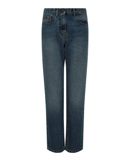 Palm Angels Intarsia Regular Fit Jeans Blue