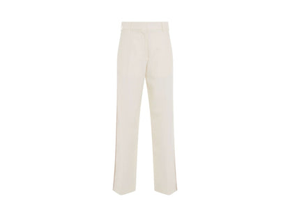 Palm Angels Knit Tape Suit Pants White