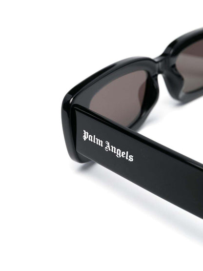Palm Angels Lala Rectangle-Frame Sunglasses Black