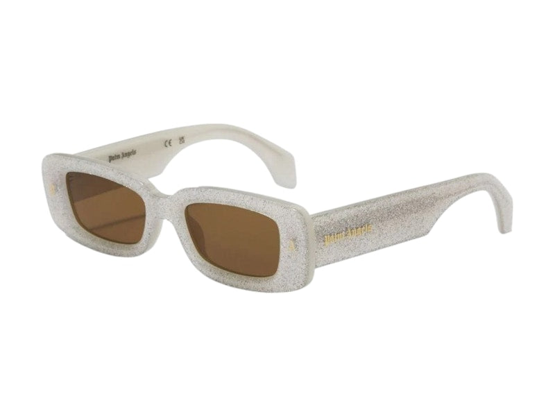 Palm Angels Lala Sunglasses Glitter/Brown