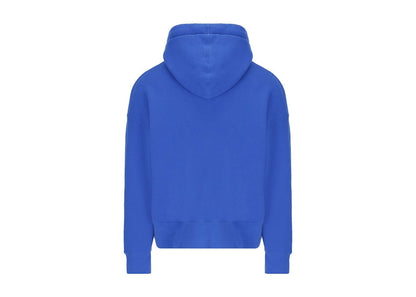 Palm Angels Leopard Kill The Bear Popover Hoodie Blue/Brown