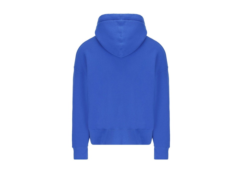 Palm Angels Leopard Kill The Bear Popover Hoodie Blue/Brown