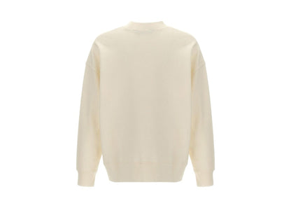 Palm Angels Logo Crewneck White/Black