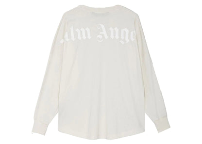 Palm Angels Logo L/S T-shirt Off White