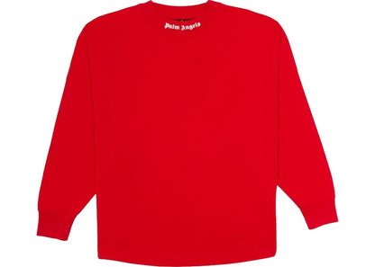 Palm Angels Logo L/S Tee Red