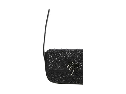 Palm Angels Logo Phone Bag Black