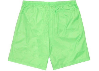 Palm Angels Logo Print Swim Shorts Green