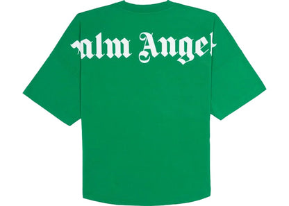 Palm Angels Logo T-shirt Forest Green