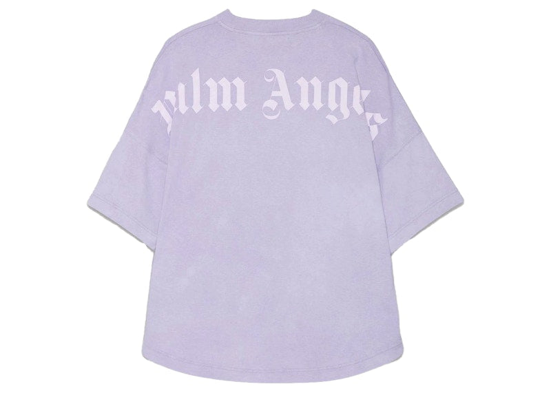 Palm Angels Logo T-shirt Lilac