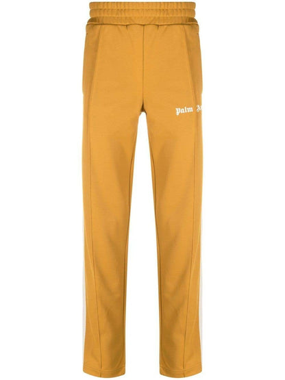 Palm Angels Logo Trackpants Camel/White