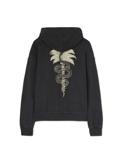 Palm Angels Lunar New Year Hoodie Black/Off White