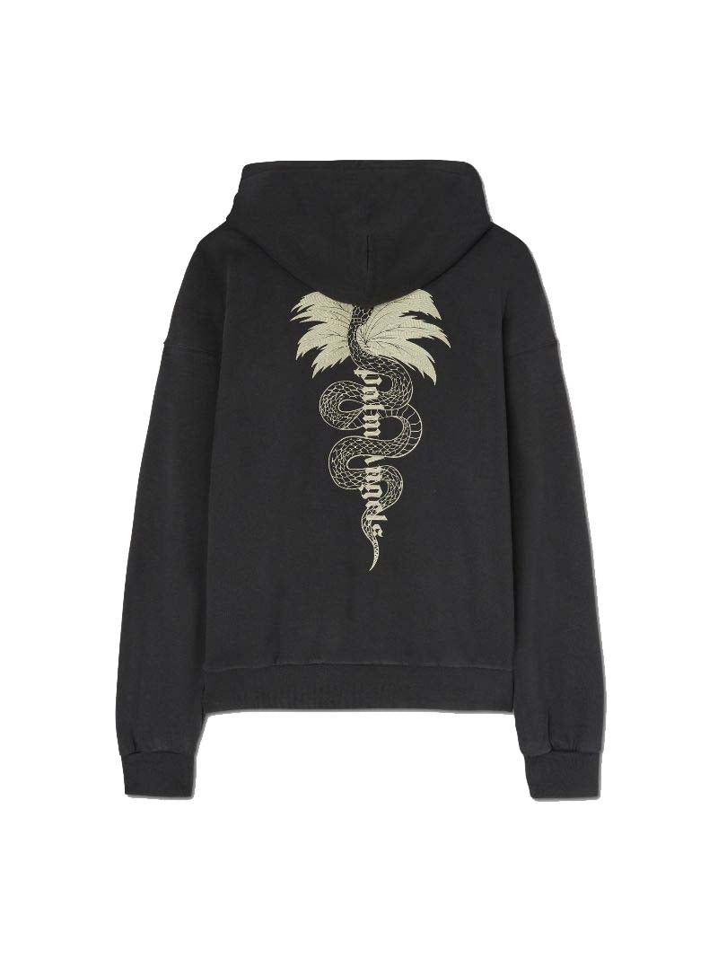 Palm Angels Lunar New Year Hoodie Black/Off White