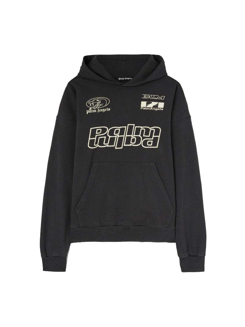 Palm Angels Lunar New Year Hoodie Black/Off White
