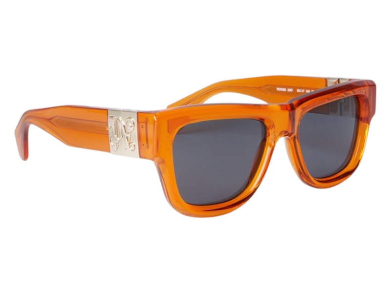 Palm Angels Merril Sunglasses Orange Dark Grey (PERI065S24PLA0012007)
