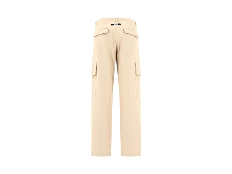 Palm Angels Metal Frame Carrot Pants Beige