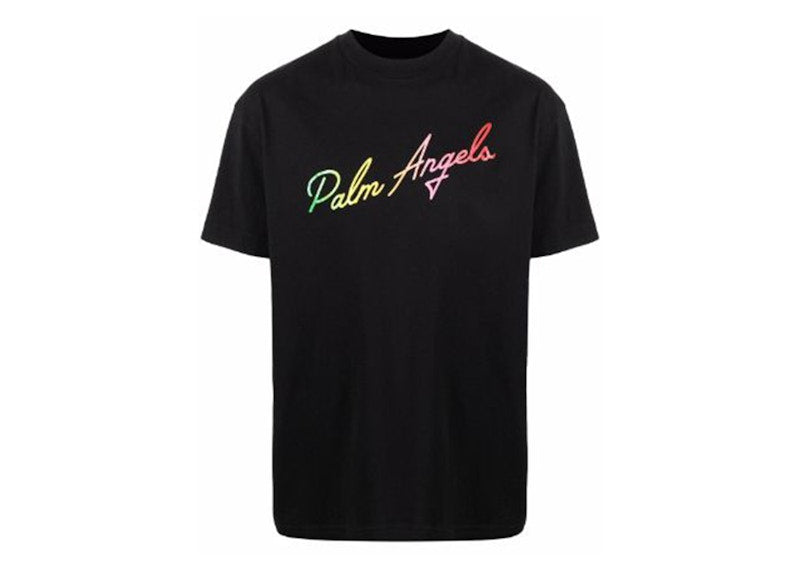Palm Angels Miami Logo T-Shirt Black/Multi