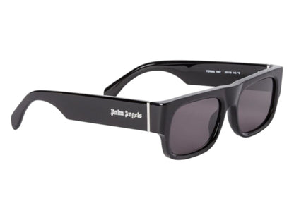 Palm Angels Midway Sunglasses Black Dark Grey Midway (PERI085F24PLA0011007)
