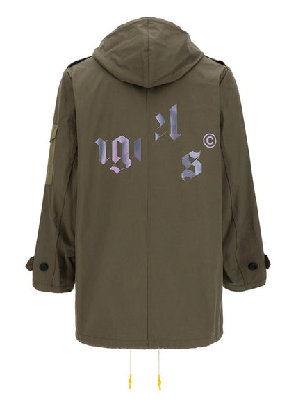 Palm Angels Military Parka Green