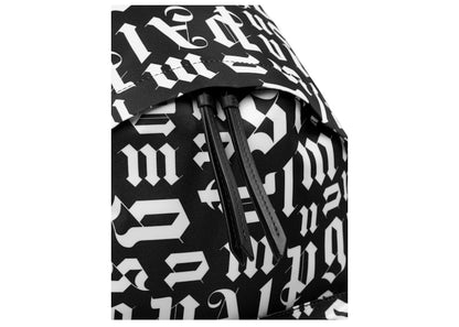Palm Angels Monogram Backpack Black
