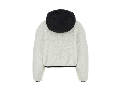 Palm Angels Monogram Cozy Ski Jacket White
