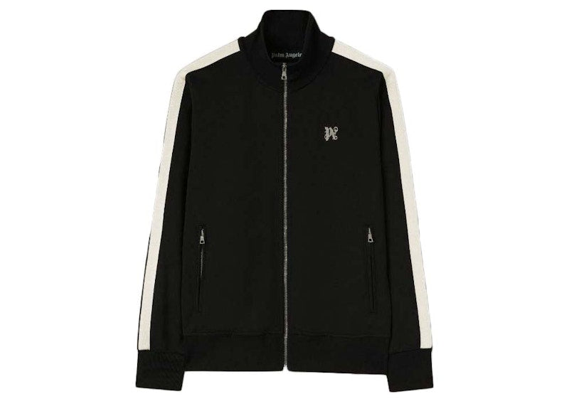 Palm Angels Monogram Track Jacket Black/Off White