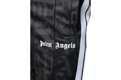 Palm Angels Monogram Track Pants Black/White