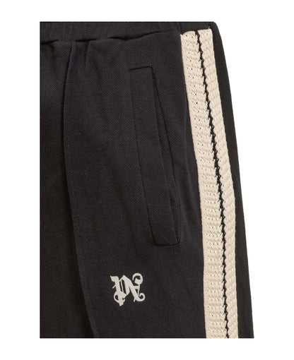 Palm Angels Monogram Classic Track Pants Off-Black
