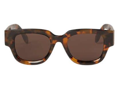 Palm Angels Monterey Sunglasses Havana Brown (PERI050S24PLA0016064)