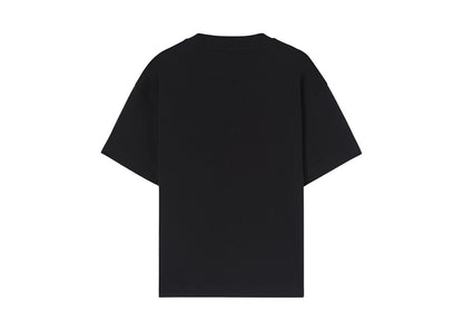 Palm Angels Neck Logo T-shirt Black/White